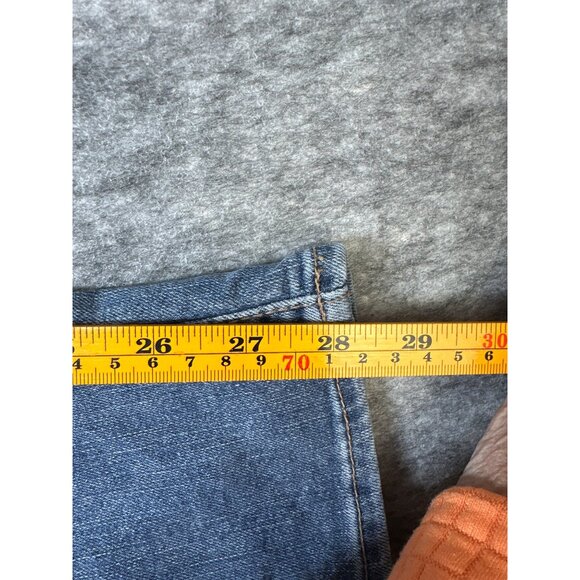 Jessica Simpson Jeans Size 8 Womens Stretch Mid-rise Blue Straight leg inseam 28 - Picture 6 of 8